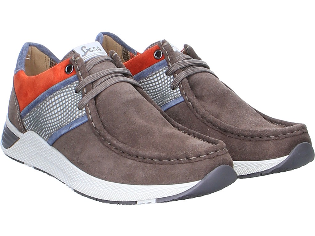 SIOUX Freizeit Schnürer beige MOKRUNNER-H