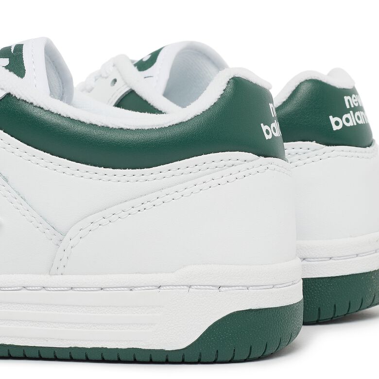 New Balance Wmns BB480LNG White/nightwatch green/light aluminum