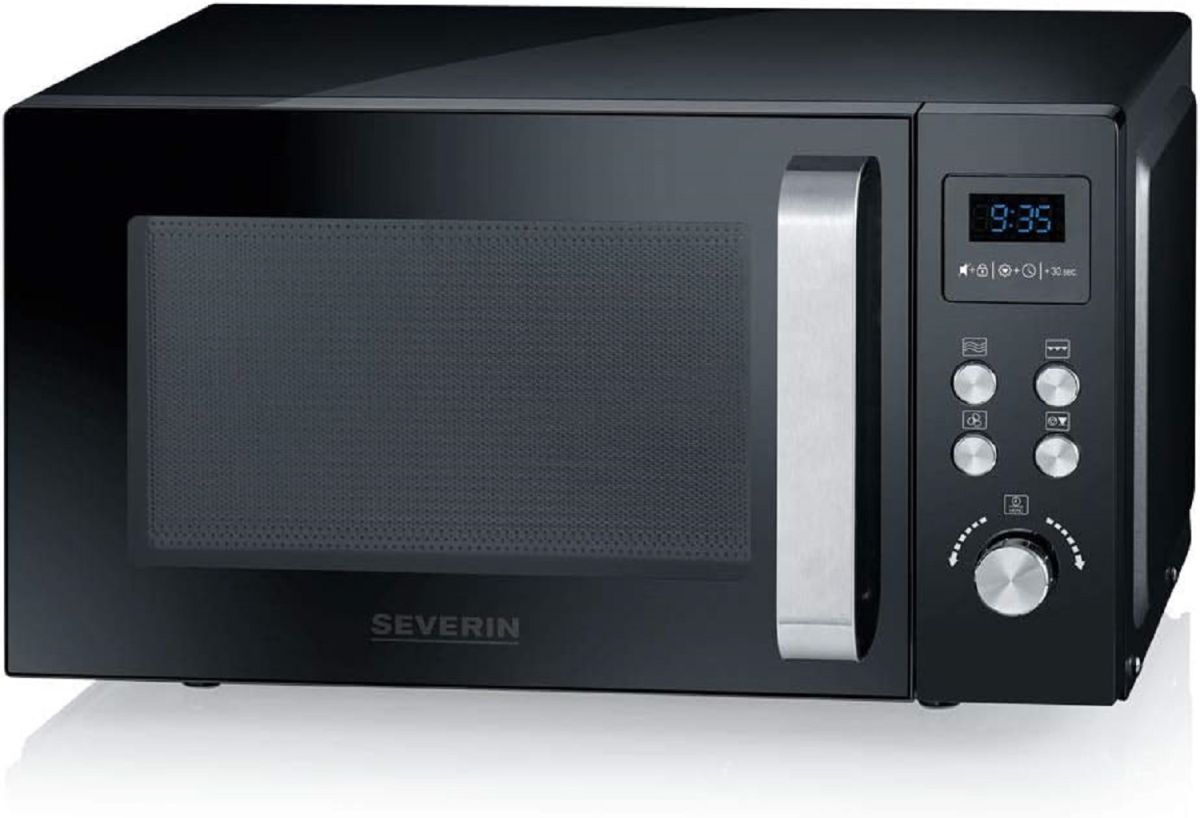 Severin Mikrowelle mit Grill- und Heißluftfunktion 900W