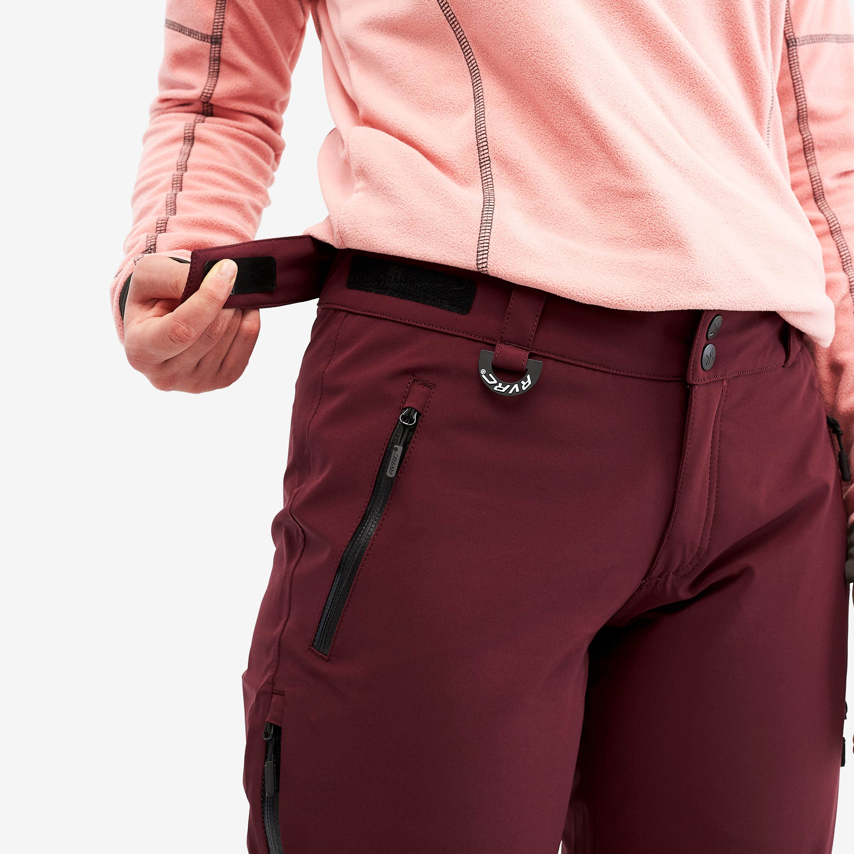 Cyclone Rescue Pants Femme Burgundy