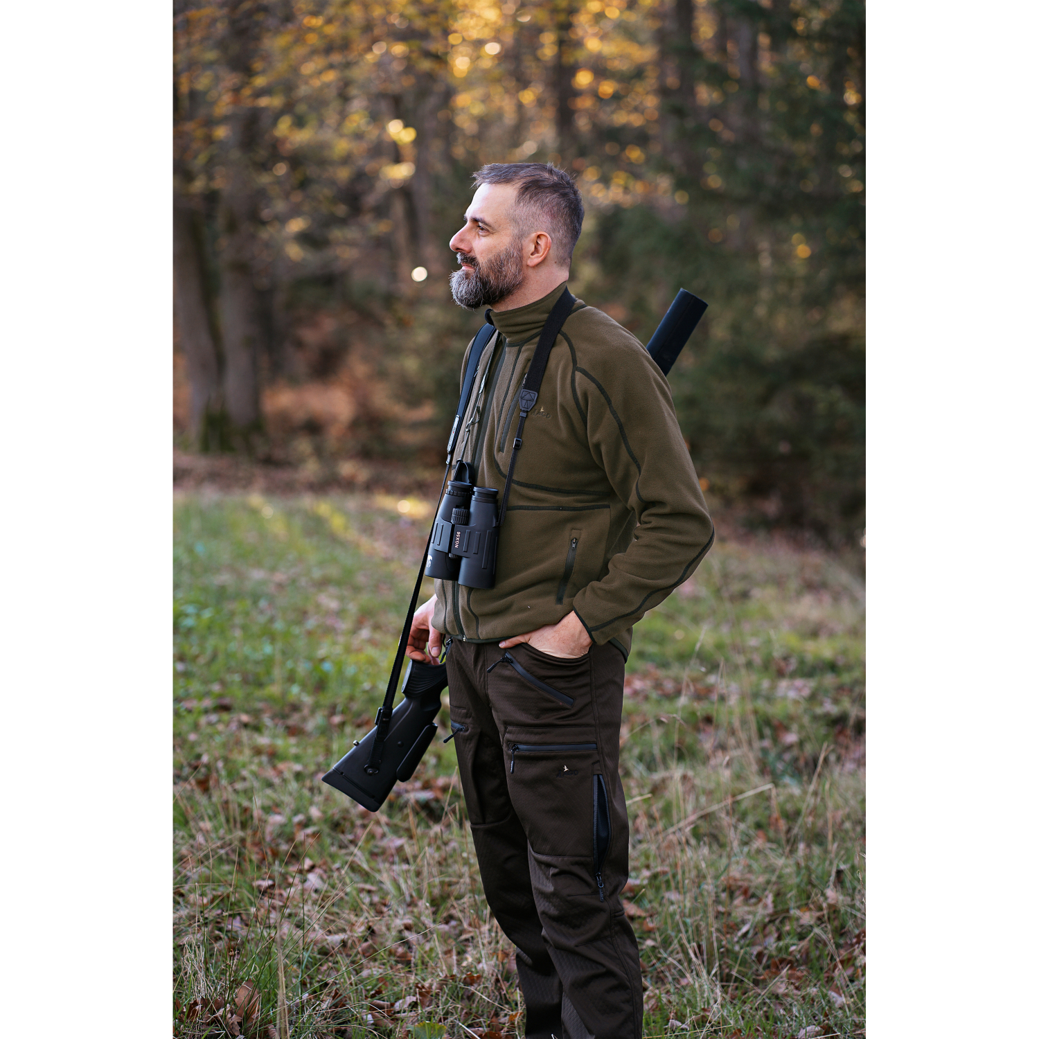 il Lago Prestige Herren Fleecejacke Shawk