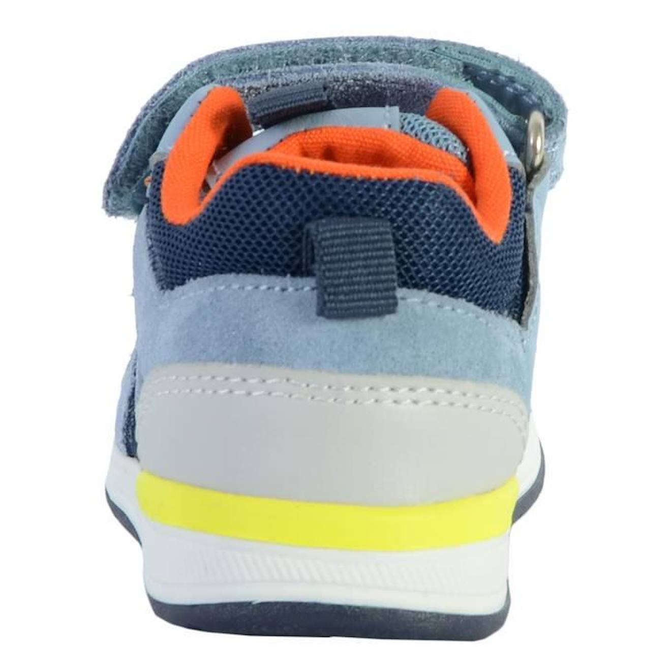 Basket Cuir Bébé Geox Rishon bleu