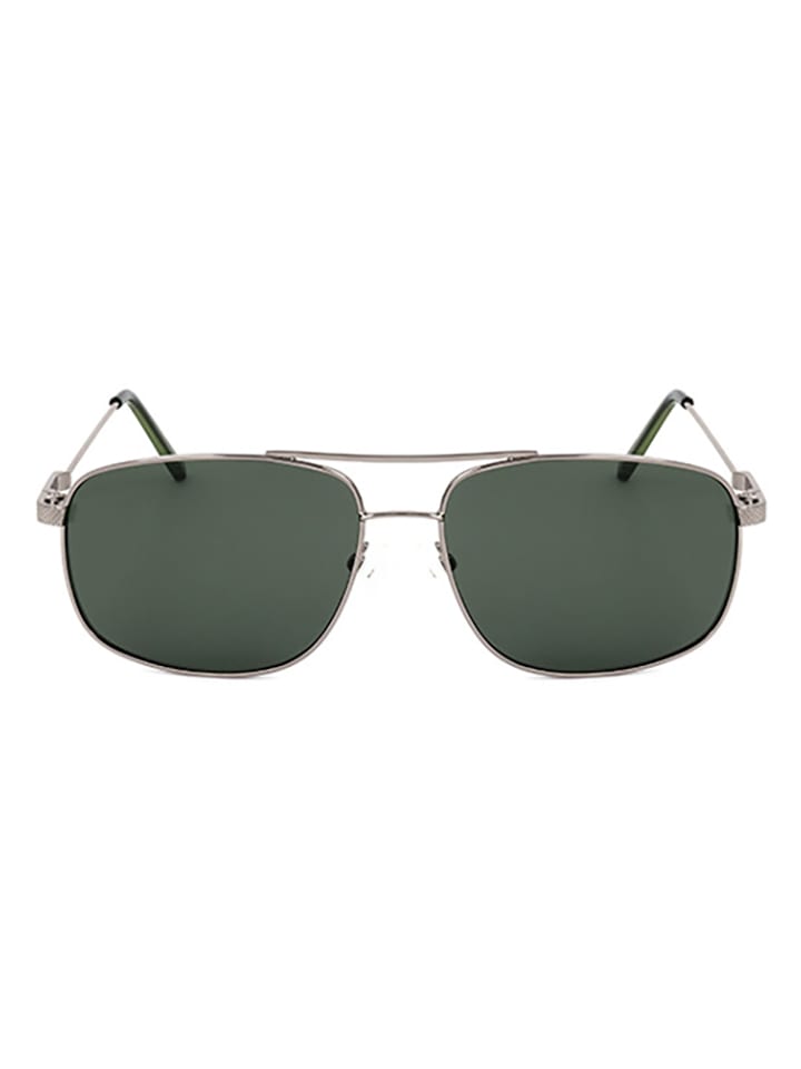 Guess Herren-Sonnenbrille in Silber/ Schwarz günstig kaufen 59