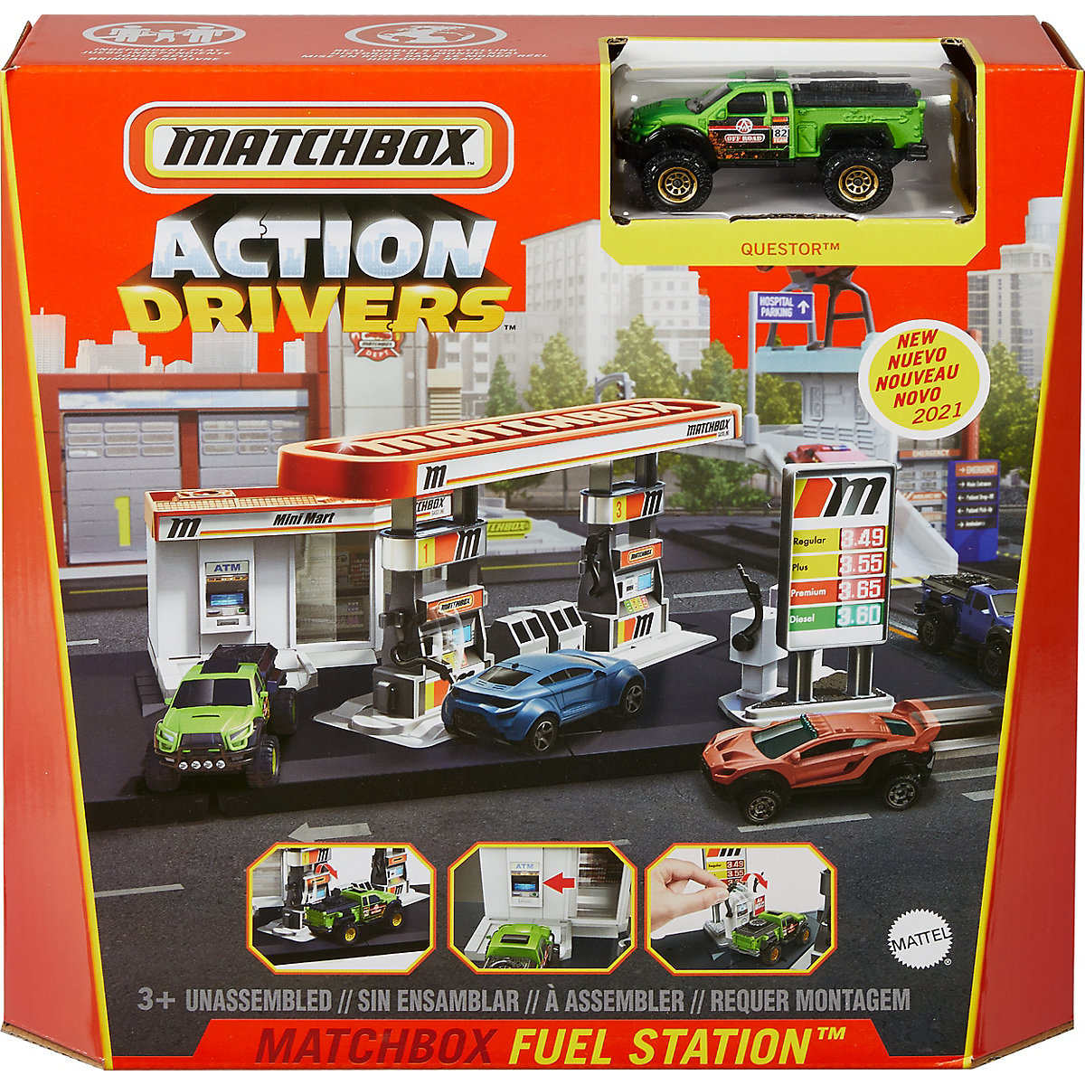 Matchbox Tankstellen Spielset