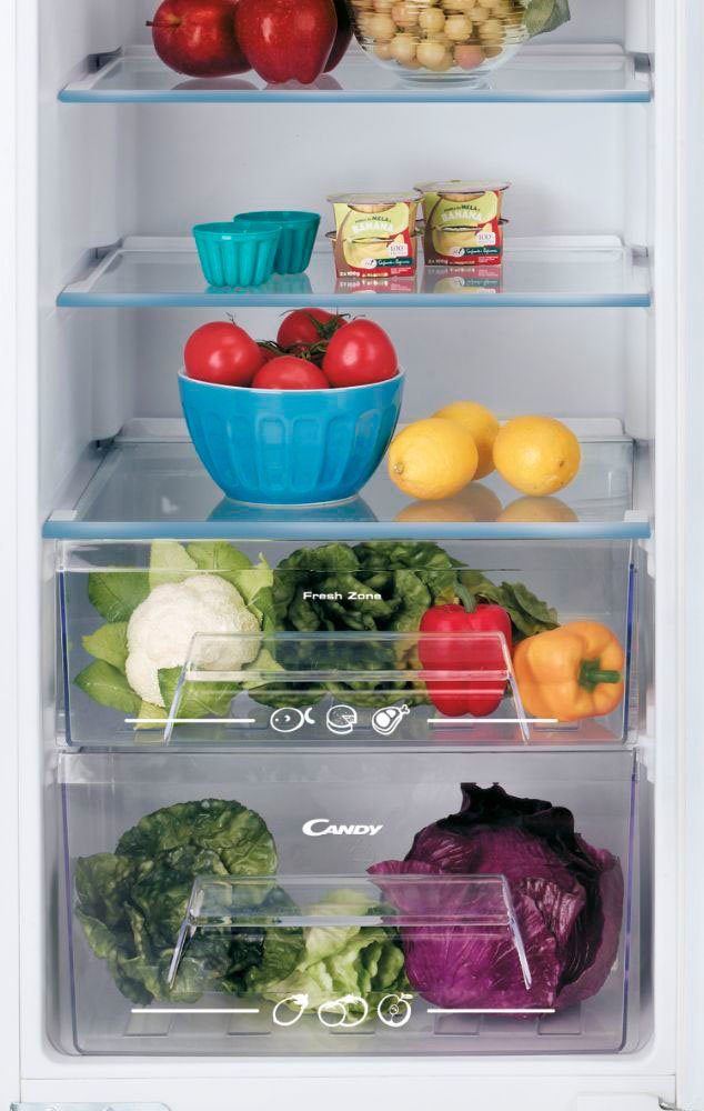 Candy Einbaukühlschrank CFLO3550E/N, 176,9 cm hoch, 54 cm breit