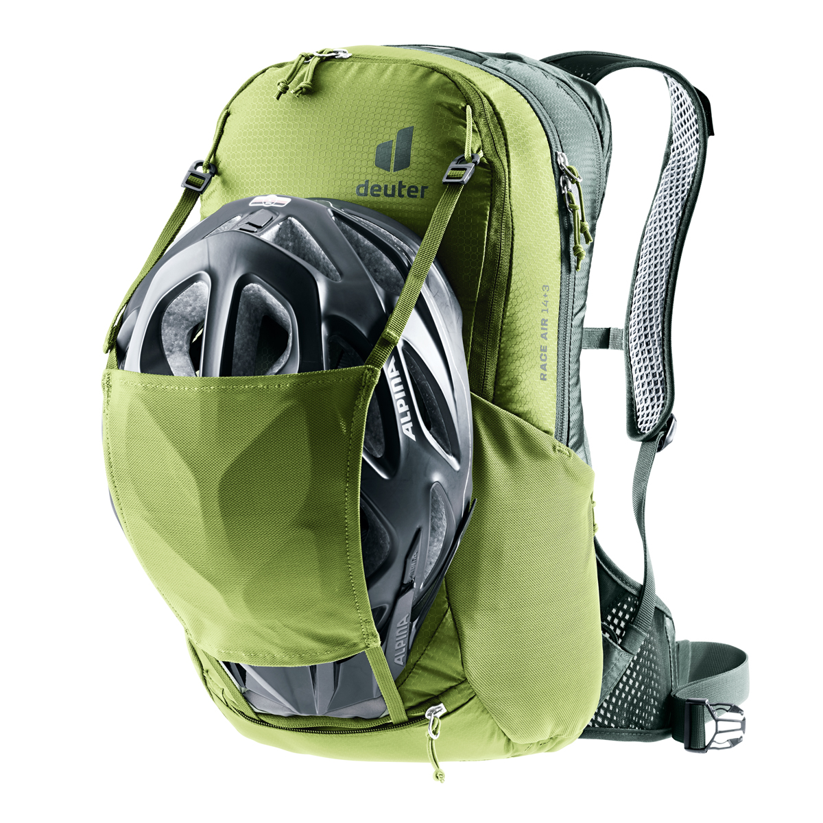 deuter Race Air 14+3 3204423 Grün 291-Meadow