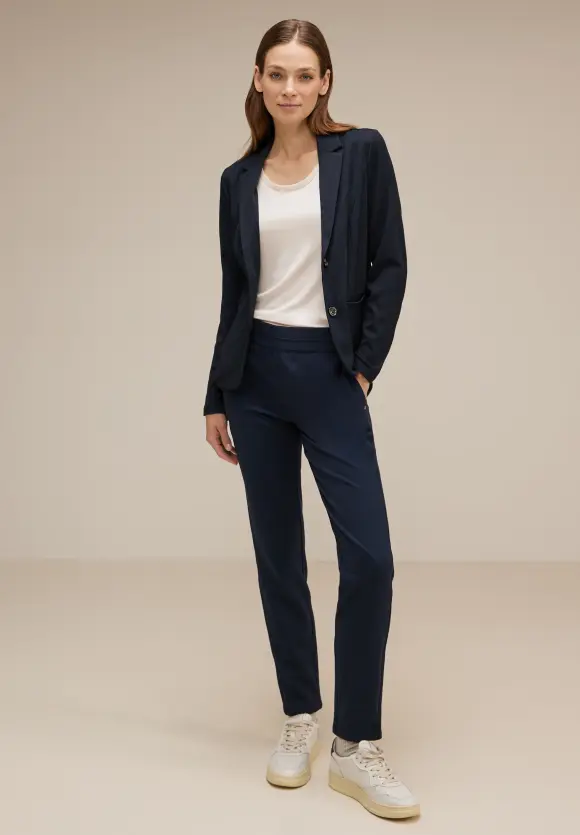 Street One Blazer mit Fischgrät Muster