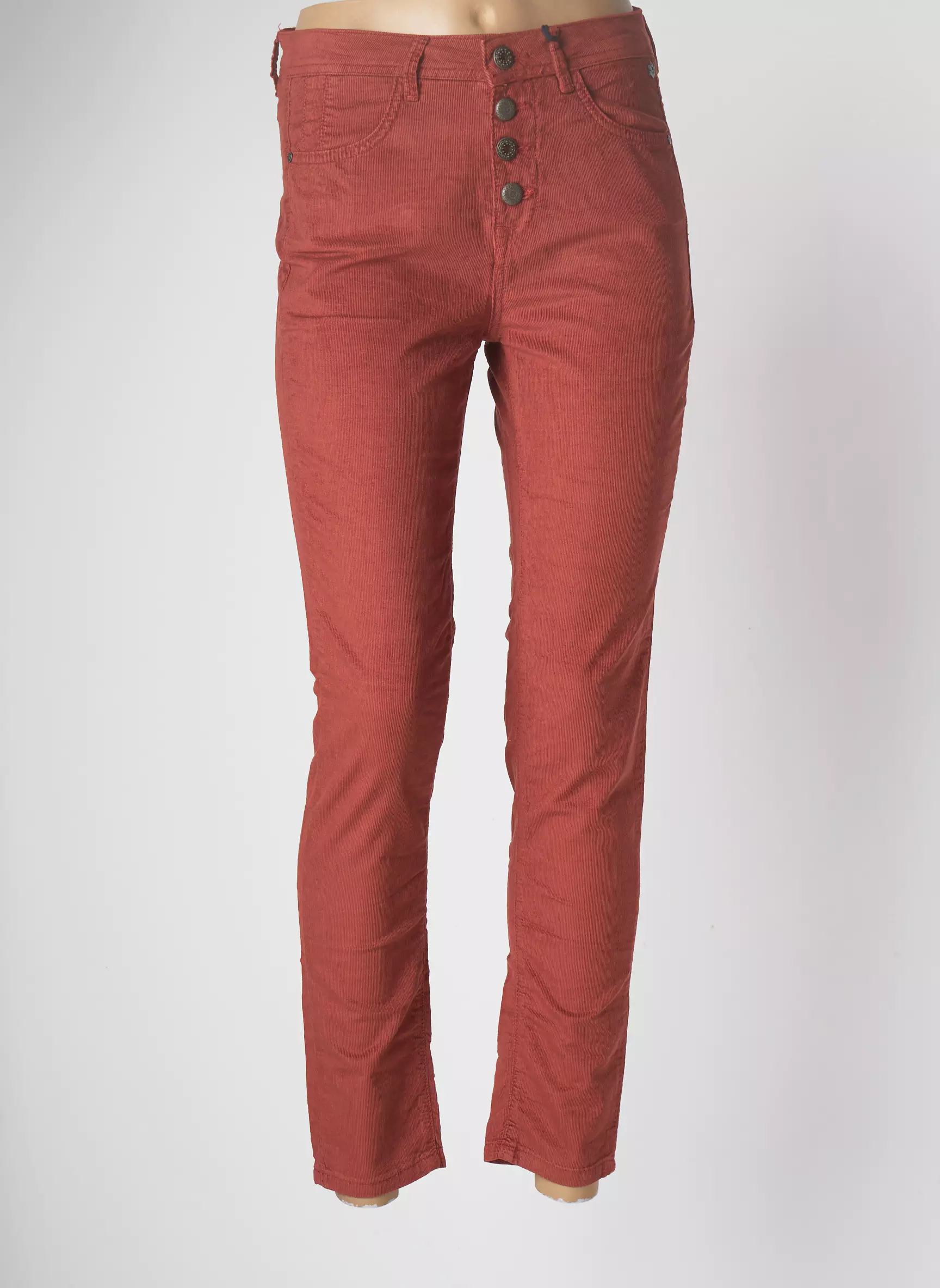 Freeman T Porter Pantalon7 8 Femme couleur orange