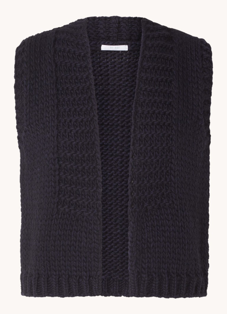 Vestă Levi's By-Bar Chunky Knit din lână alpaca