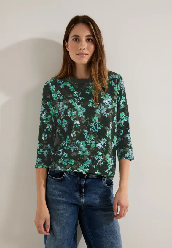 CECIL Blumenprint Shirt