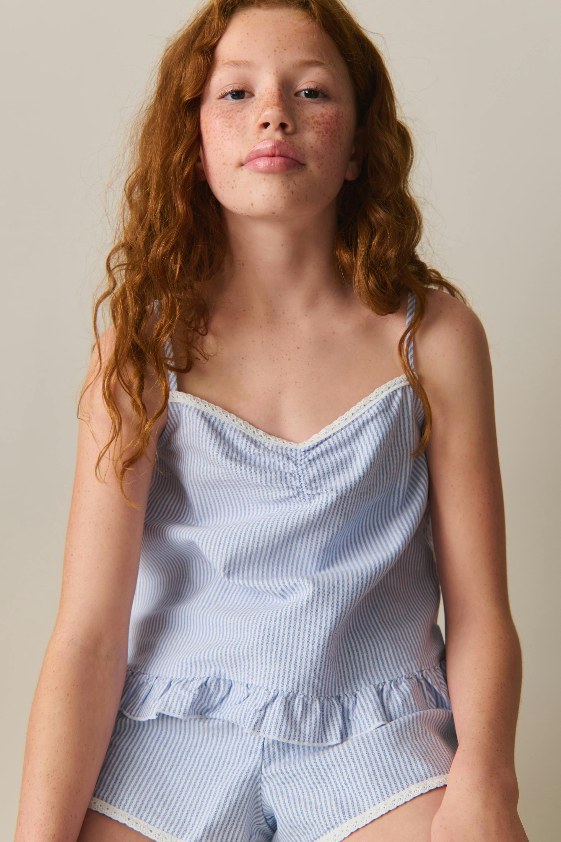 Y cotton pj singlet
