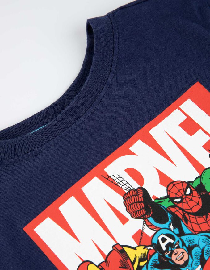 Pyjama Set aus Shirt und Shorts - Marvel