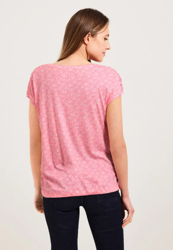 CECIL T-Shirt mit Smock Schultern