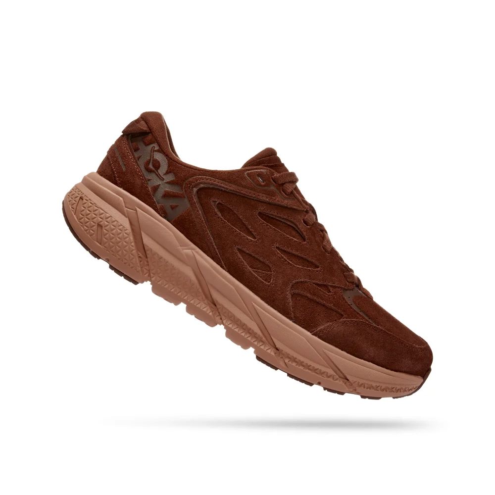 Hoka Clifton L Suede 1122571-CCCR / braun