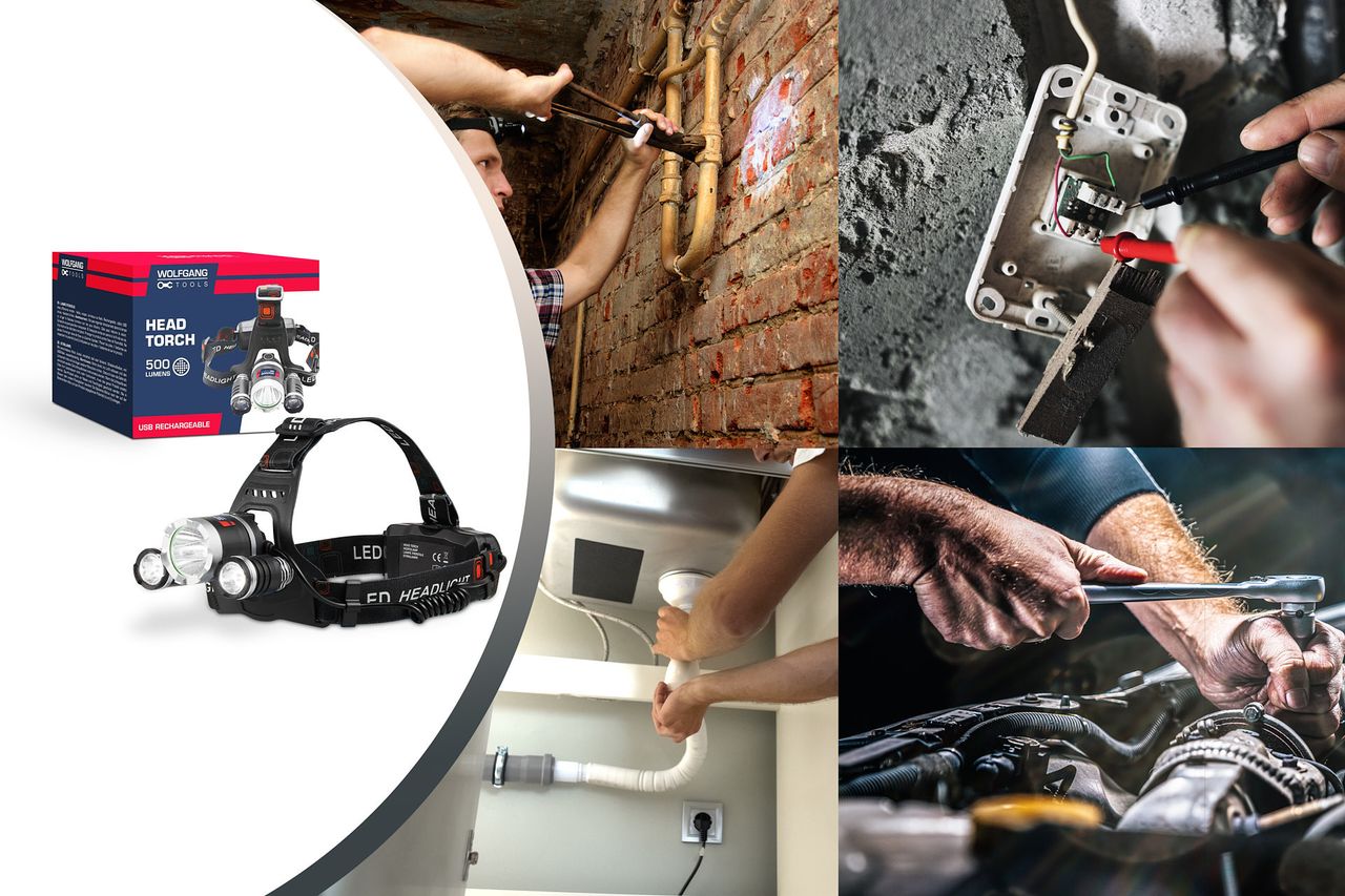 WOLFGANG TOOLS WOLFGANG Stirnlampe