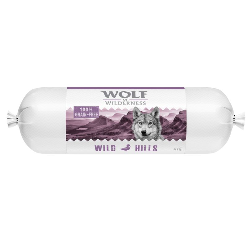 Wolf of Wilderness Adult 6 x 400 g - Wurst