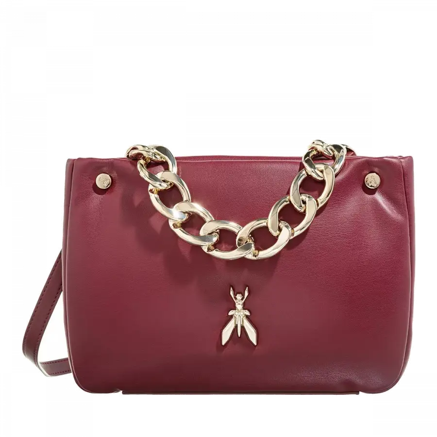 Patrizia Pepe - Patrizia Pepe Shoulder Bags Metallkette Red - rot