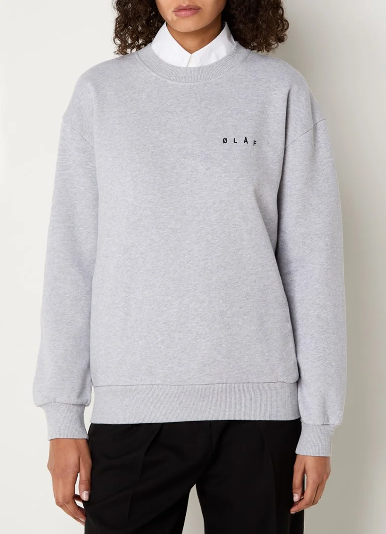 OLAF Nostalgia Face sweater with logo and back print