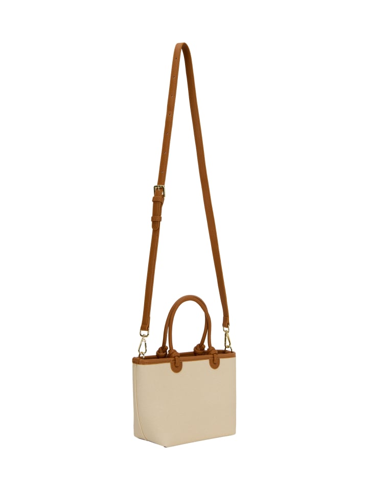 usha BLUE LABEL Tote Bag Tote Bag in White Brown günstig kaufen onesize