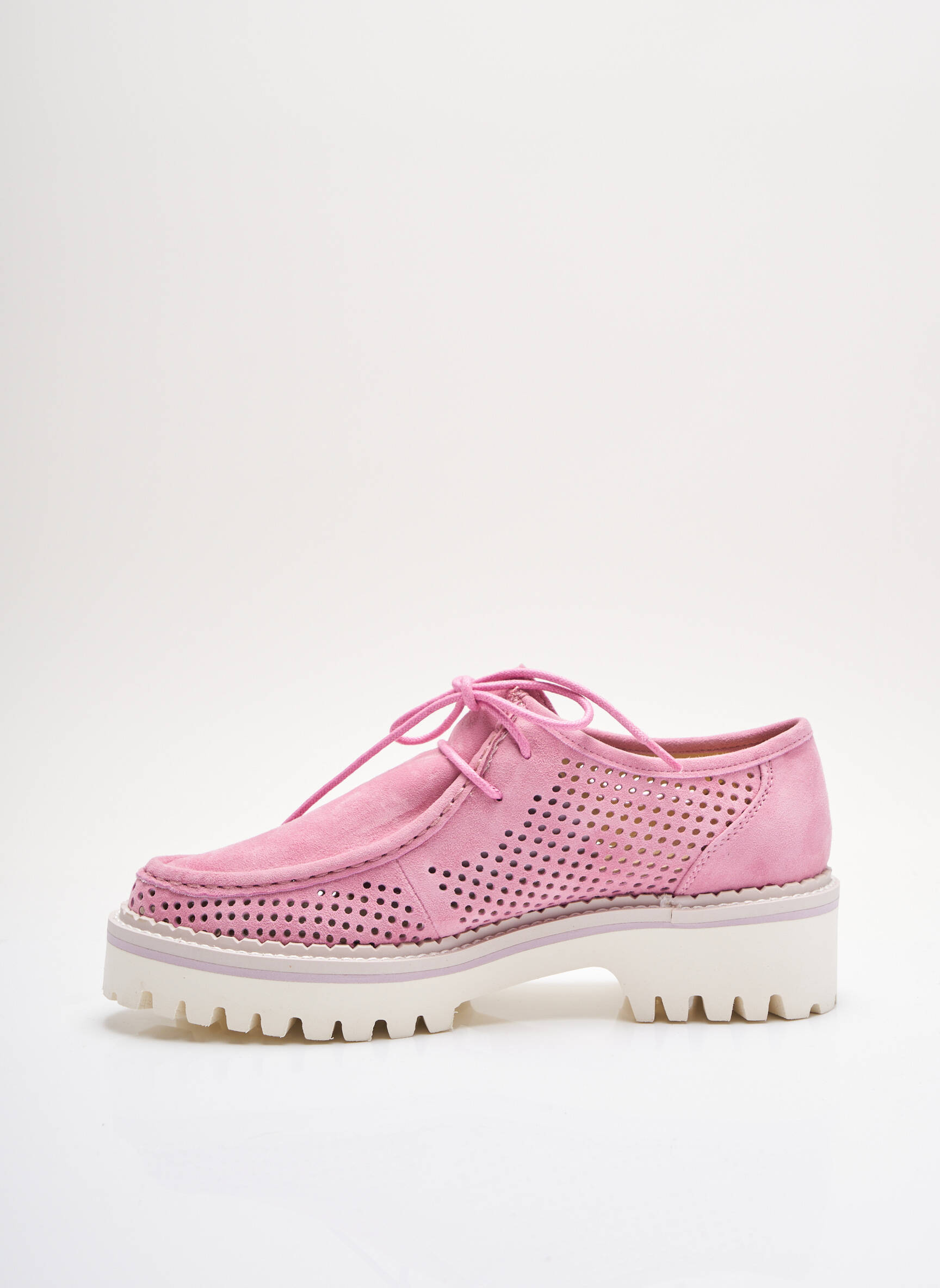 Nathan Baume Derby Femme couleur rose