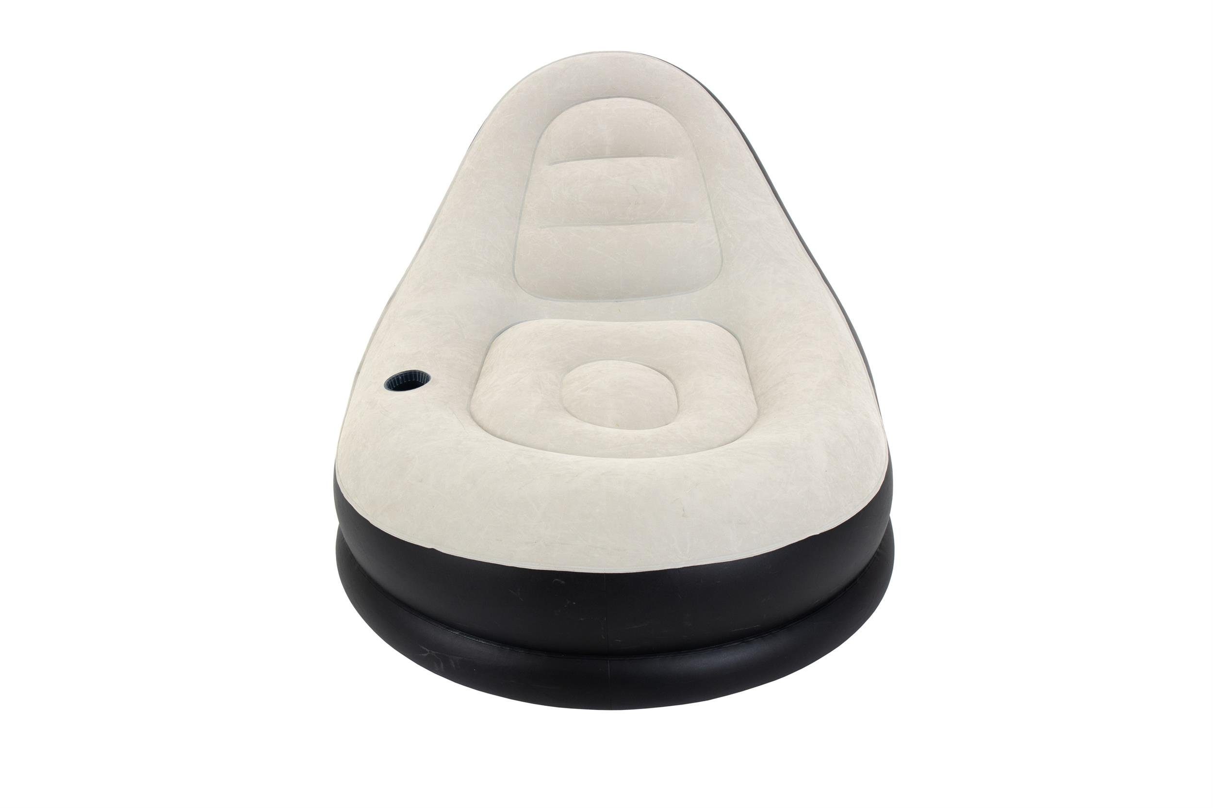 Avenli Luftsessel Aufblasbarer Sessel, (Aufblasbarer Lounge Sessel mit Hocker), Luftsitz für Kinder und Erwachsene