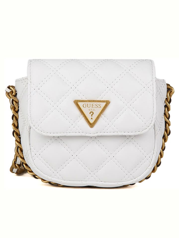 Guess Umhängetasche in Weiß - (B)14 x (H)12 x (T)5 cm günstig kaufen onesize
