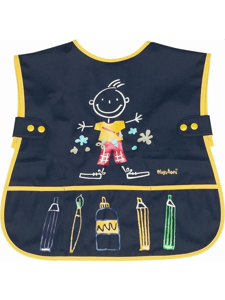 Playshoes Kinder Lätzchen in Blau günstig kaufen onesize
