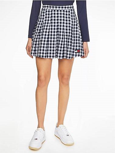 TOMMY-JEANS Damen Minirock GINGHAM
