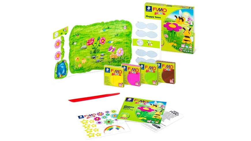 STAEDTLER Modelliermasse FIMO® Kids Materialpackung form&play 