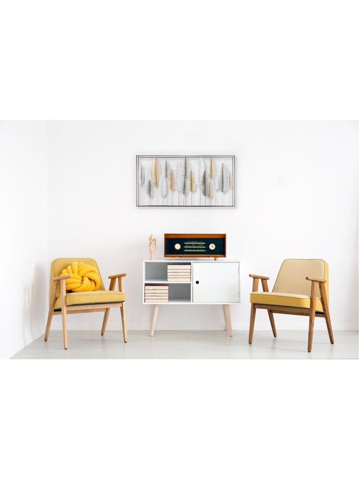 Atmosphera Créateur d'intérieur Wanddeko in silber günstig kaufen onesize