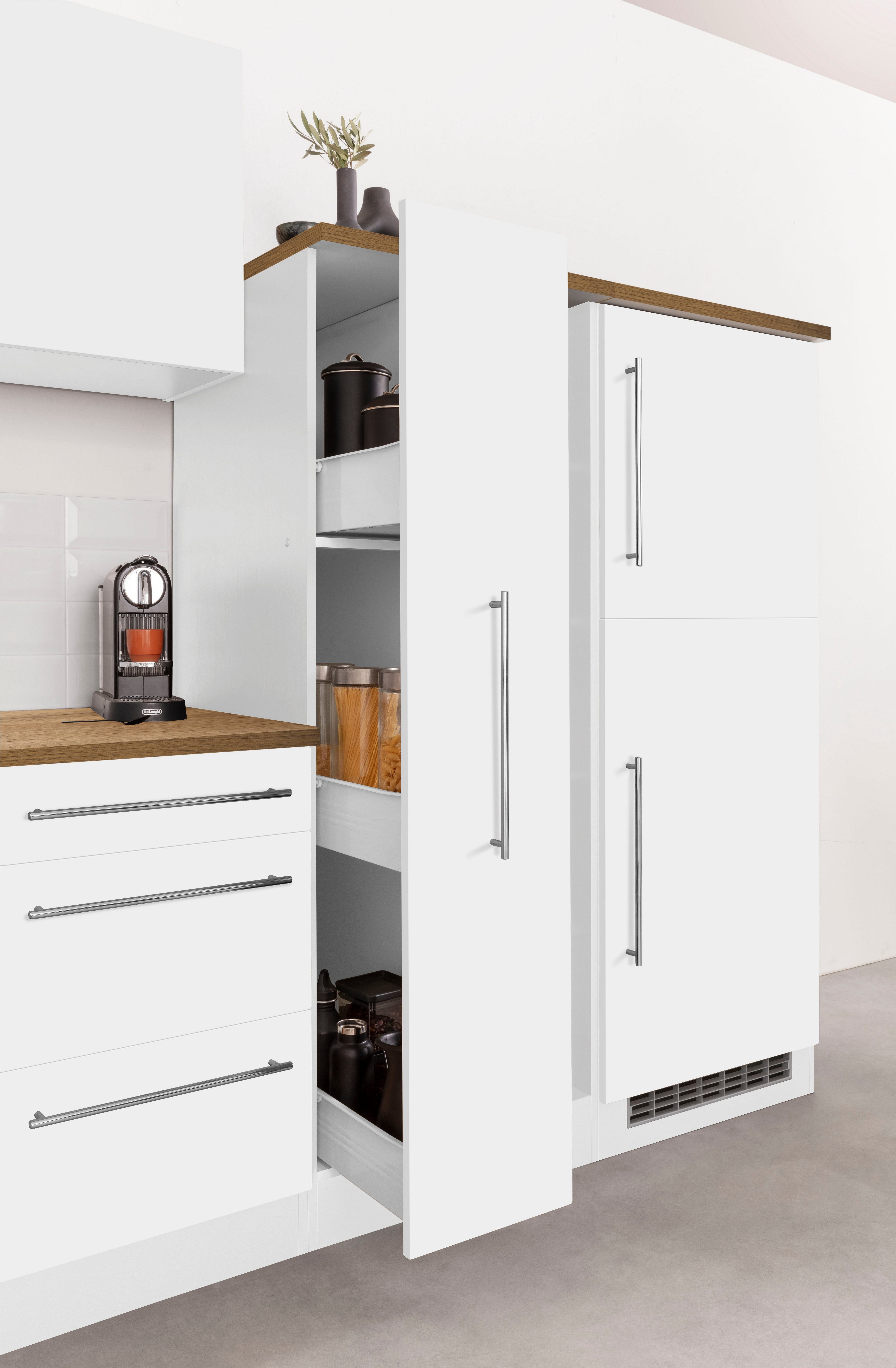 HELD MÖBEL Winkelküche Samos, ohne E-Geräte, Stellbreite 340/220 cm