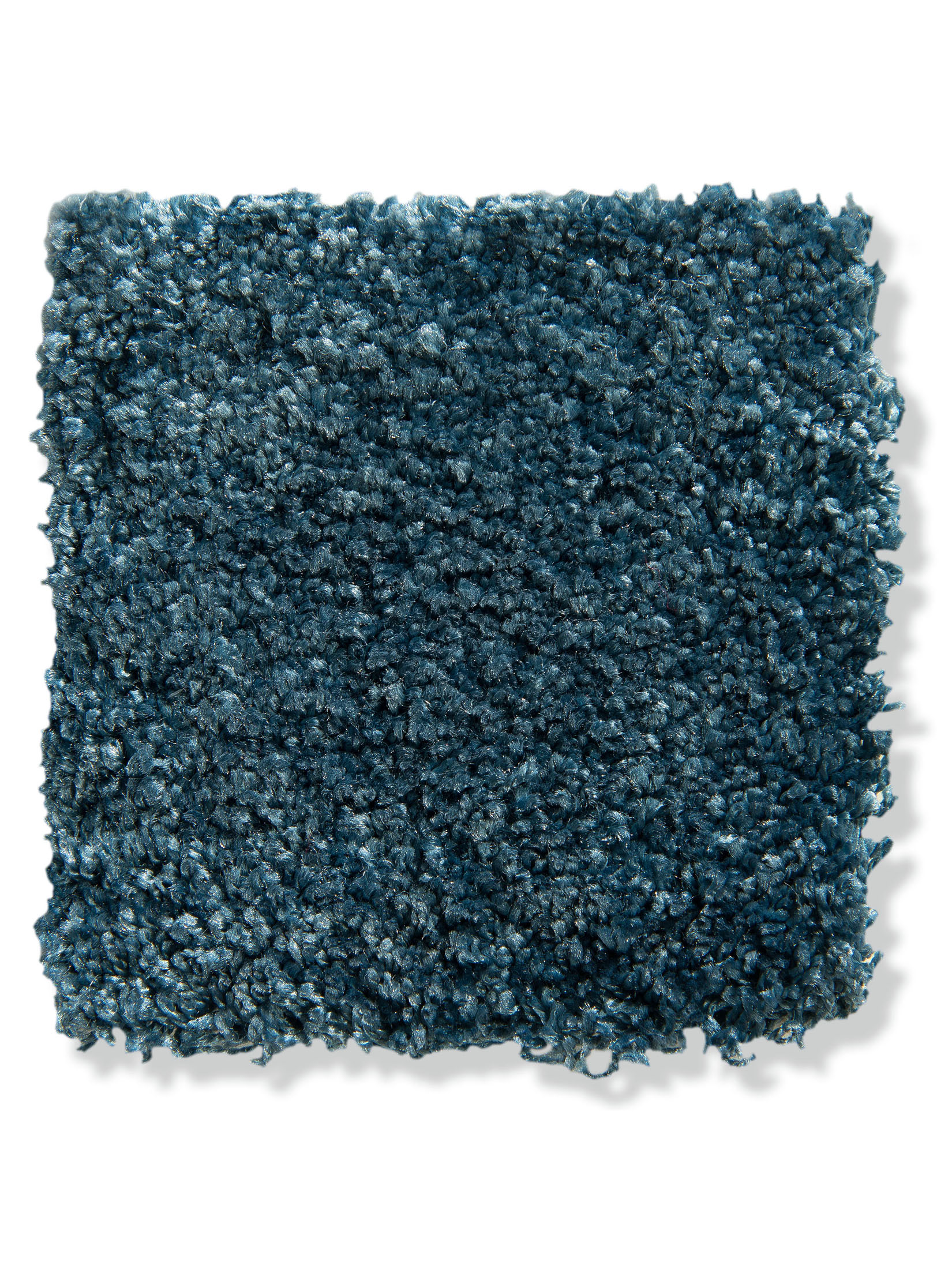 Satin Velours-Teppichboden, Petrol 27