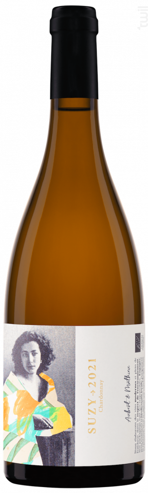 SUZY Aubert et Mathieu Vin Blanc●Vin de Pays d'Oc 2022 75cl