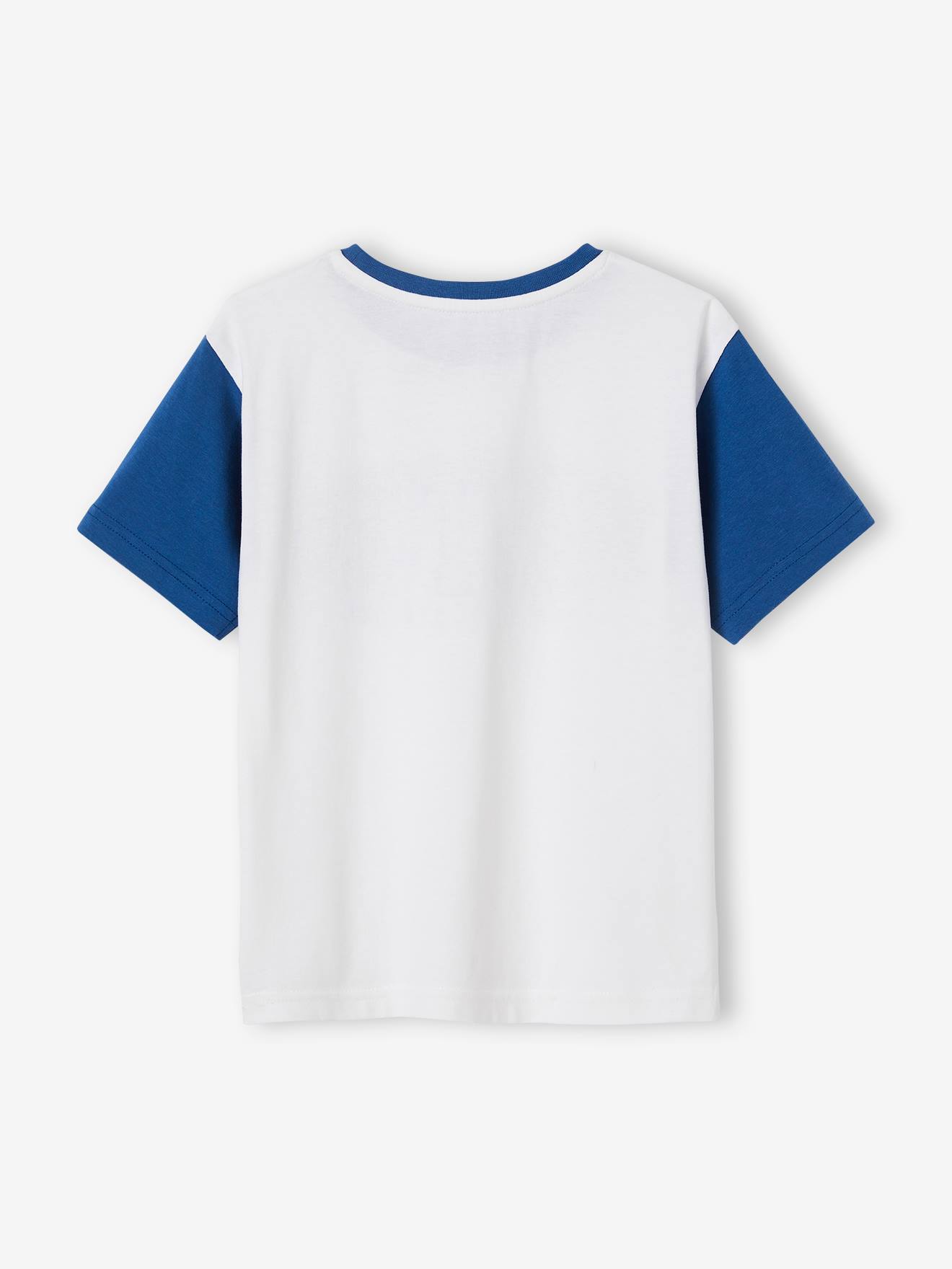 Vertbaudet Jungen Sportshirt, Boston - weiß