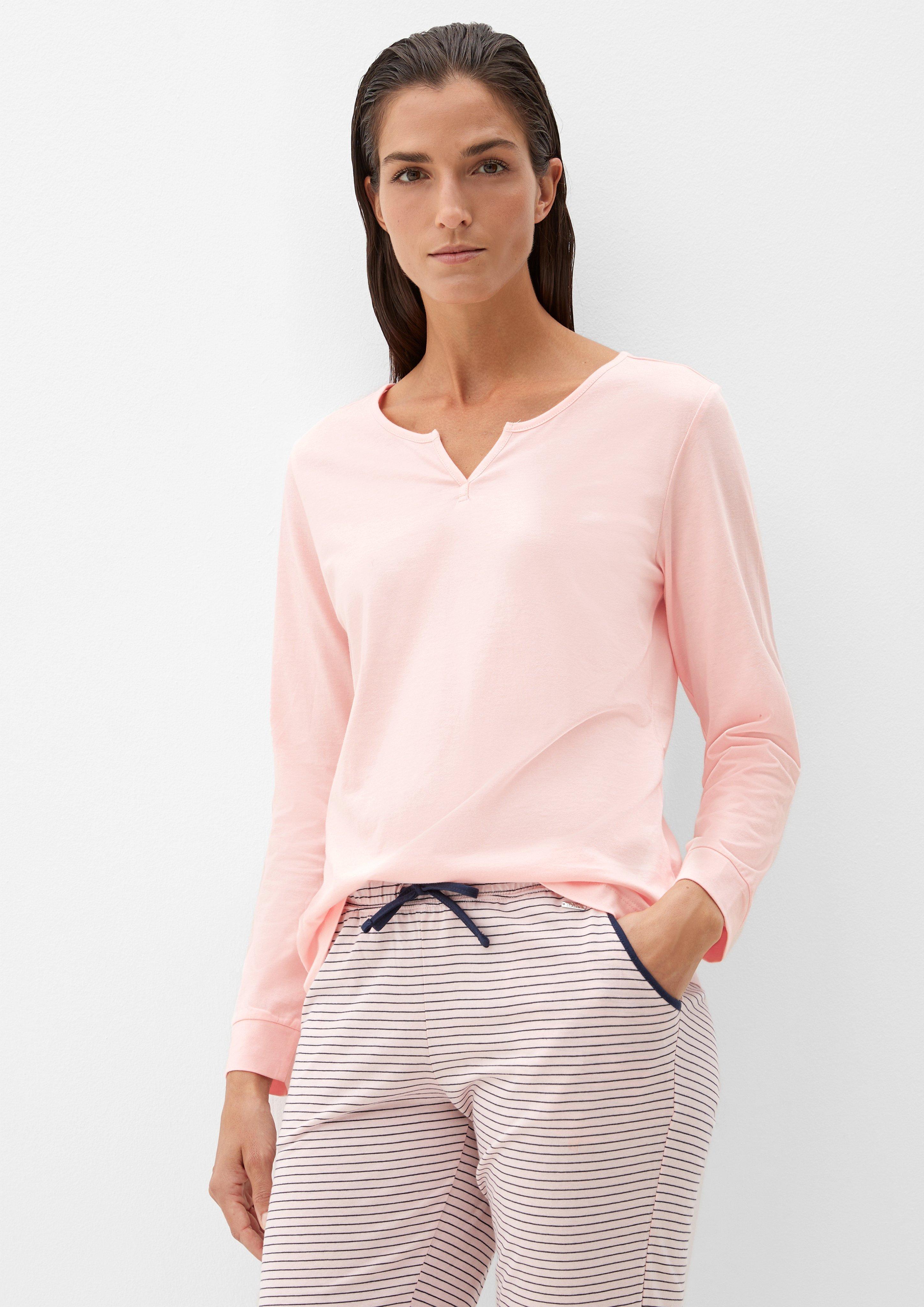 Pyjamashirt aus Baumwolljersey  6006276-4000