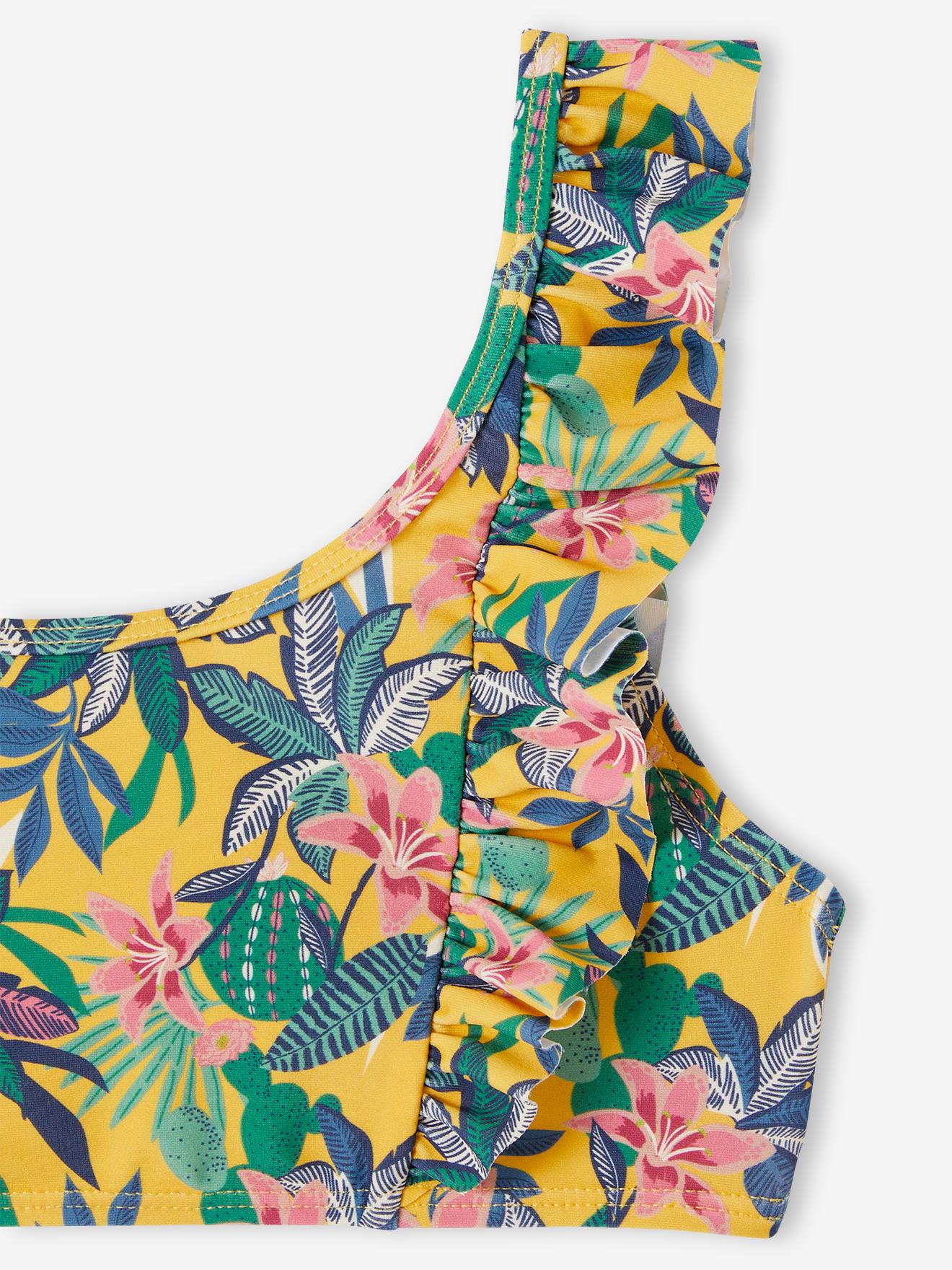 Vertbaudet Mädchen Bikini Oeko-Tex - senfgelb
