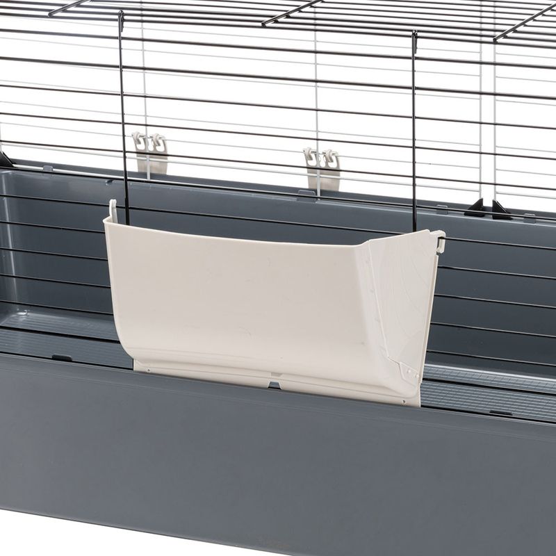 Ferplast Kleintierkäfig Rabbit 120 - grau zu TOP-Preisen | bitiba