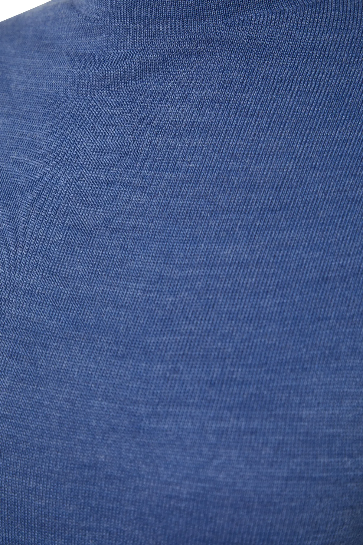 Trendyol Modest  Marineblaues Rollkragen-Strickkleid TCTAW23EB00001