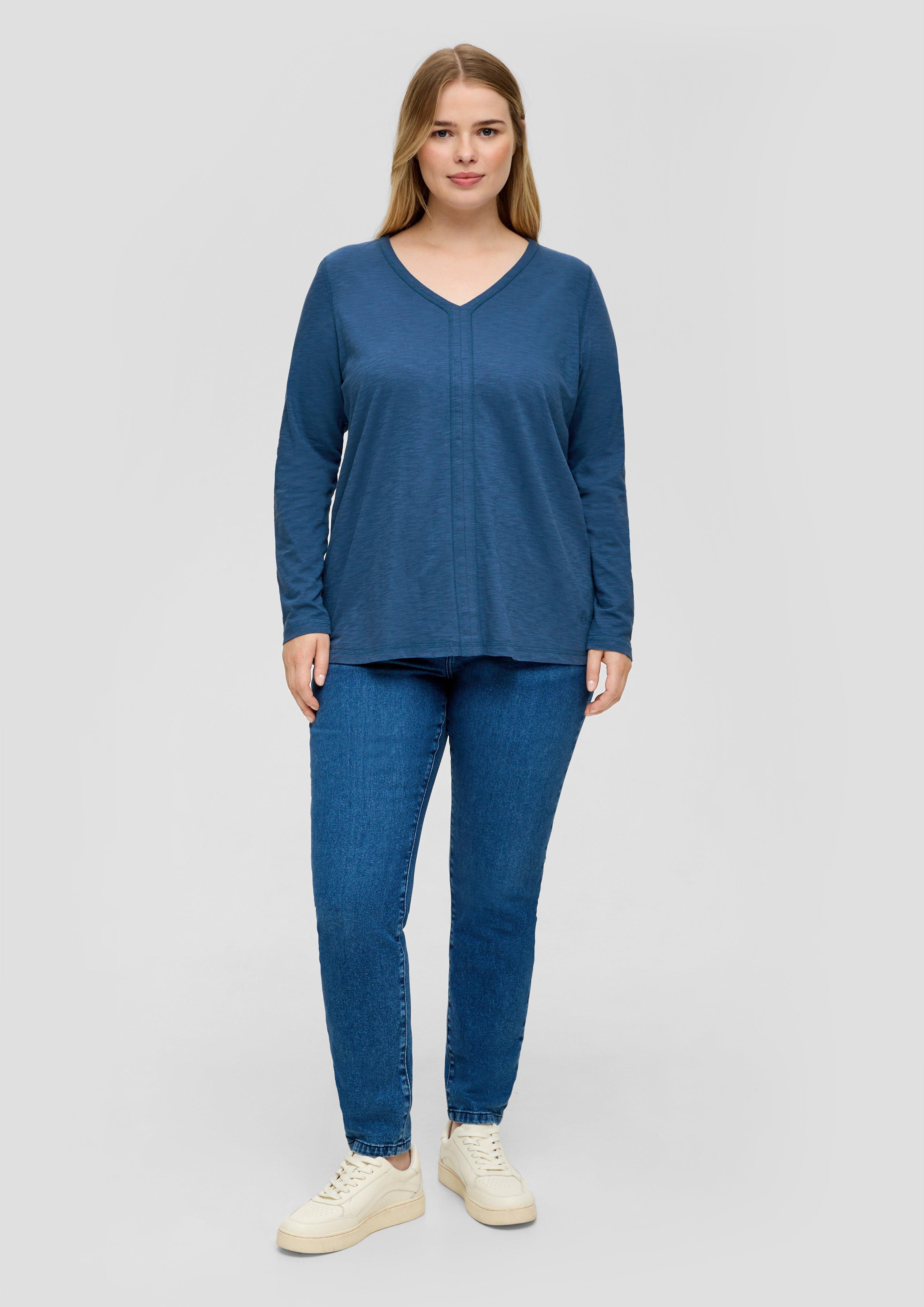 Longsleeve mit Teilungsnaht  2135920-5704