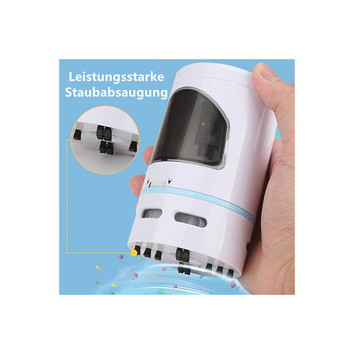 Desktop-Mini-Staubsauger Bleistiftspitzer Lernwerkzeuge für Kinder Automatischer Mini-Bleistiftspitzer für den Desktop