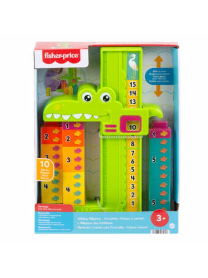 Mattel Spielzeug - Fisher-Price Mein Zahlen-Krokodil günstig kaufen onesize