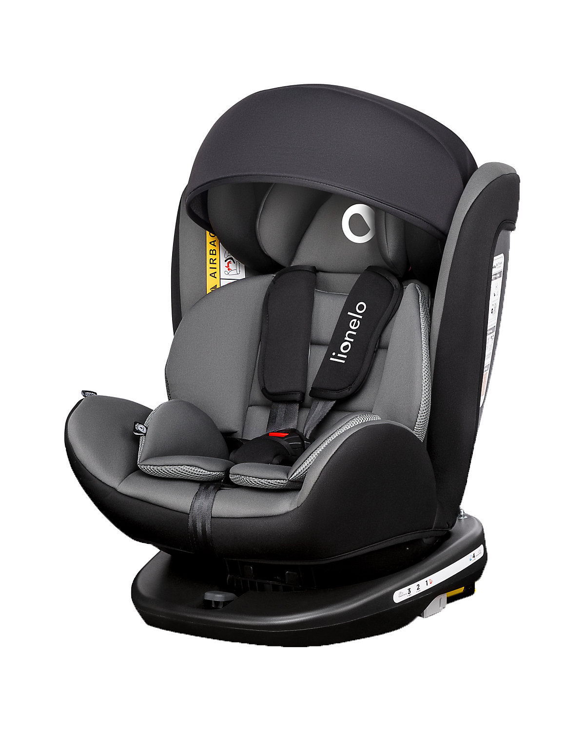 Autokindersitz BASTIAAN GREY/BLACK