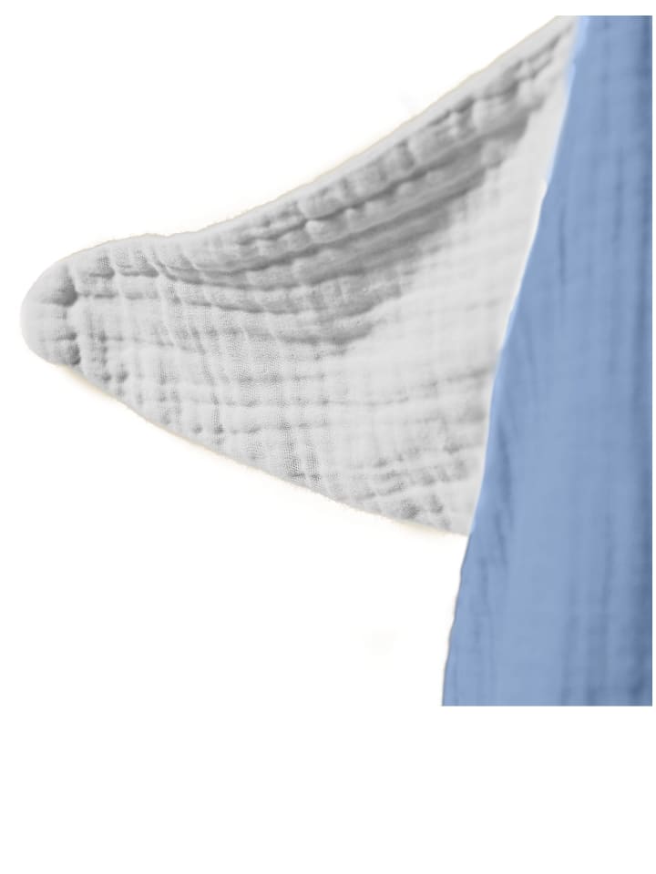 Mababu Schmusetuch Ente aus Bio-Baumwolle Musselin in Indigo Blue günstig kaufen onesize