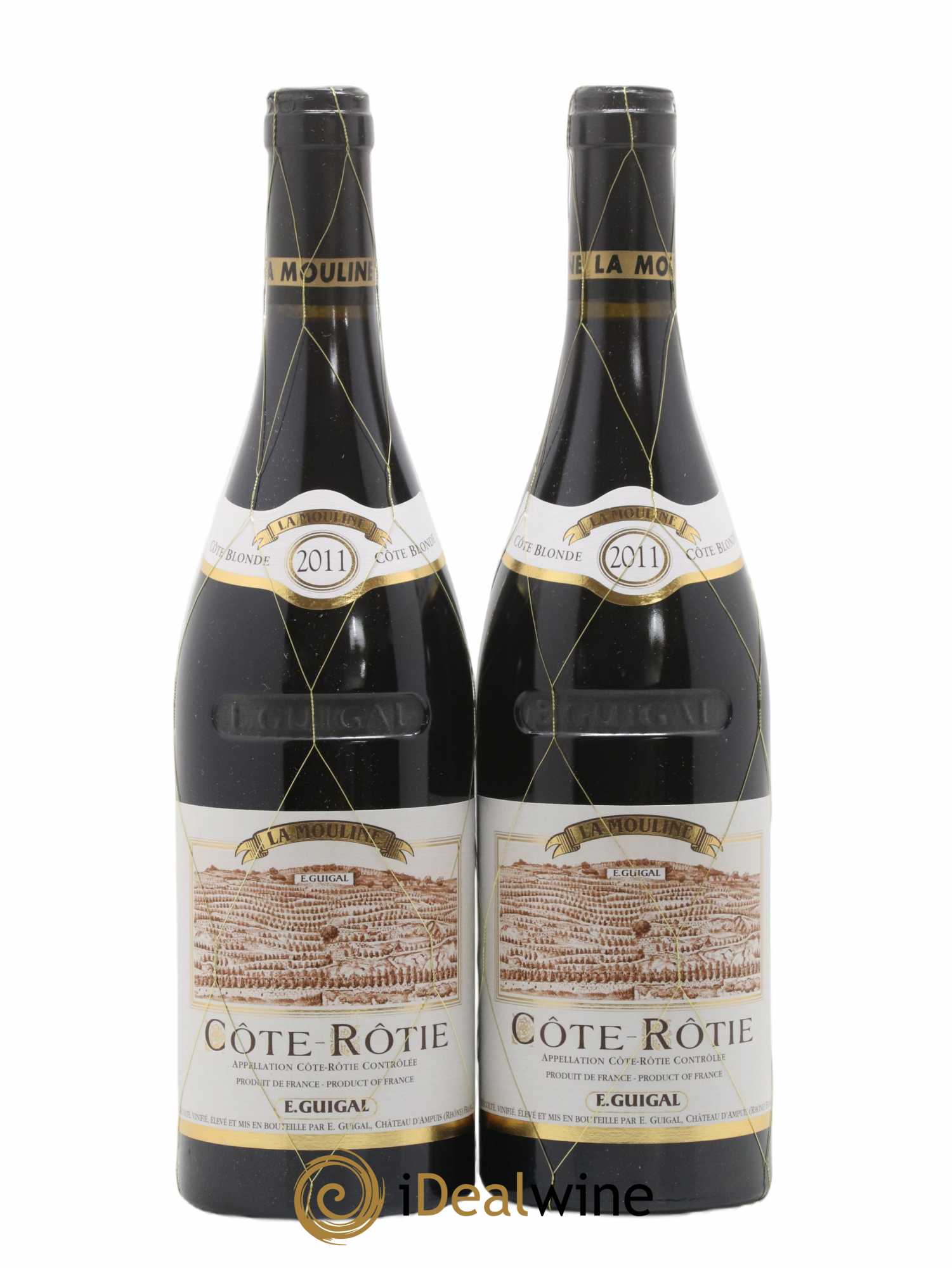 Côte-Rôtie La Mouline Guigal  2011 - Lot de 2 Bouteilles