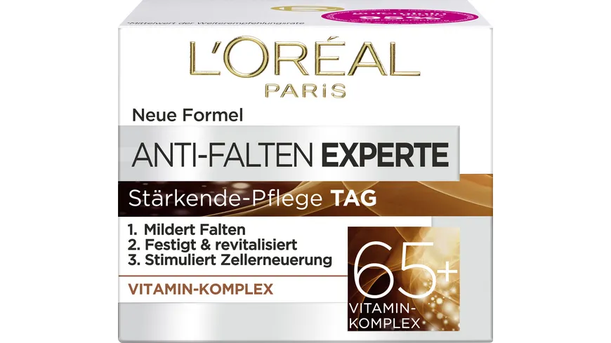 L'Oréal Paris Anti-Falten Experte 65+ Tagespflege 50 ml