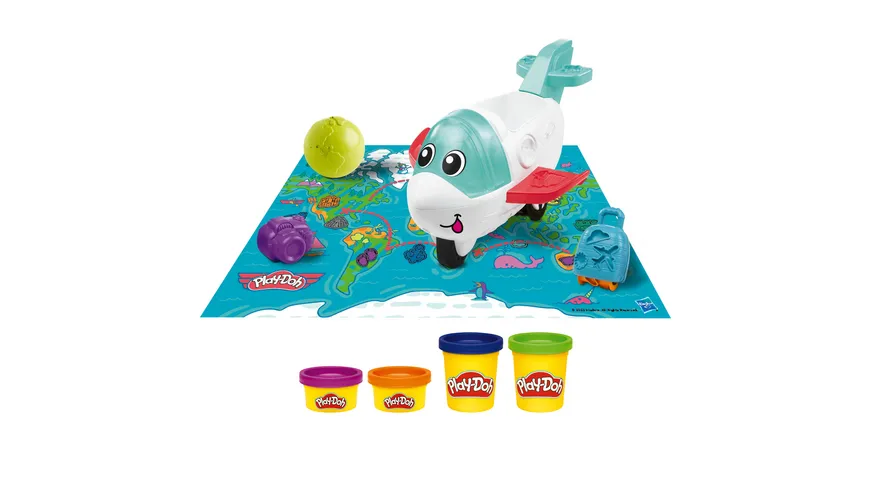 Hasbro - Play-Doh Flugi, das Flugzeug