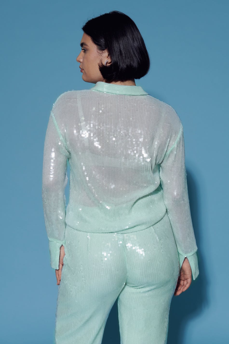 Sequin shirt
