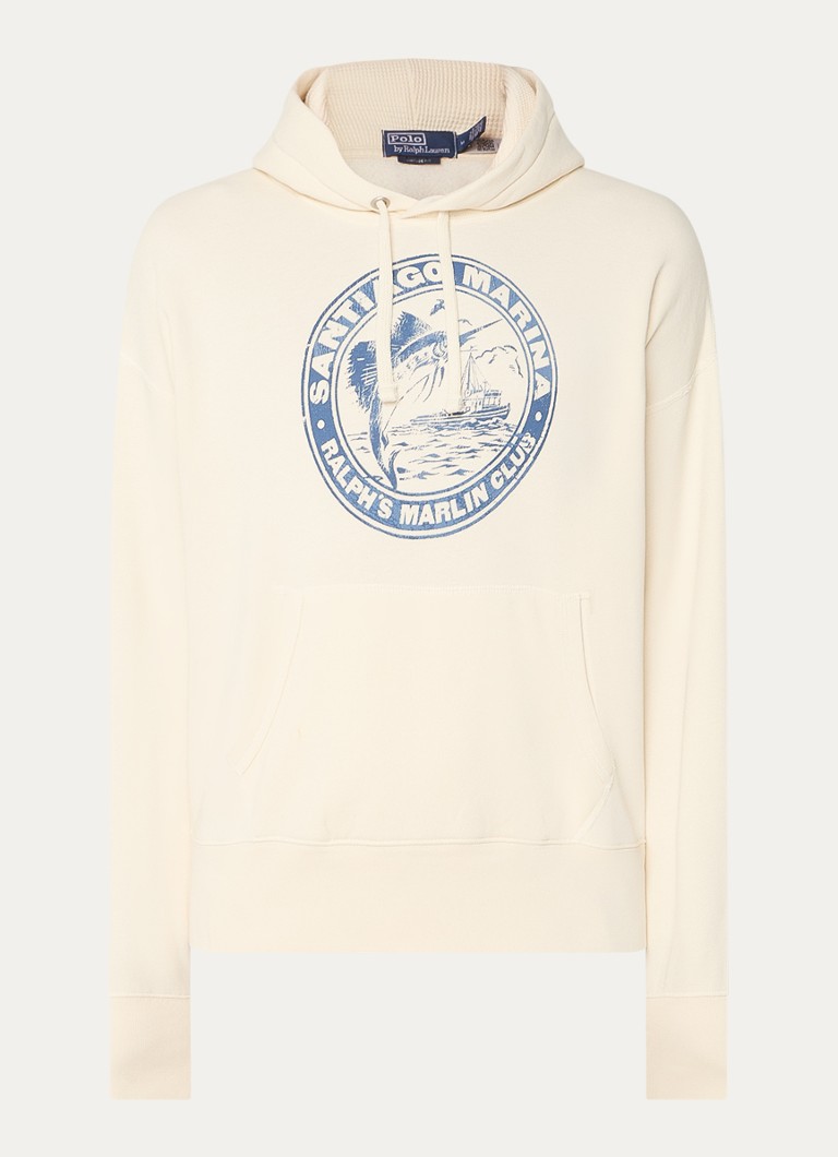 Φούτερ με κουκούλα Ralph Lauren με στάμπα