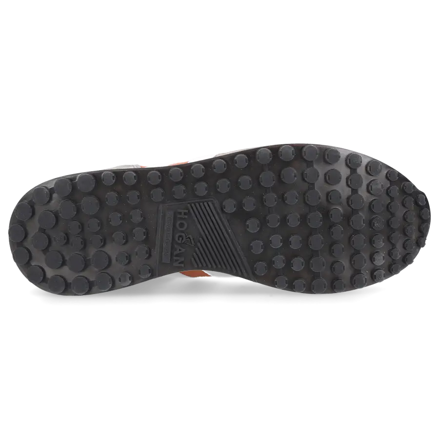 Hogan - Sneaker low H383 Veloursleder Textil - grau
