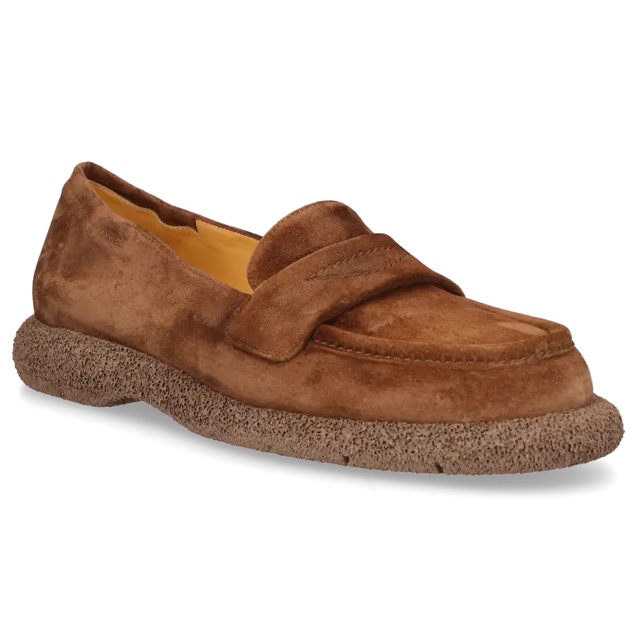 Truman's - Loafer 9676 Veloursleder - braun
